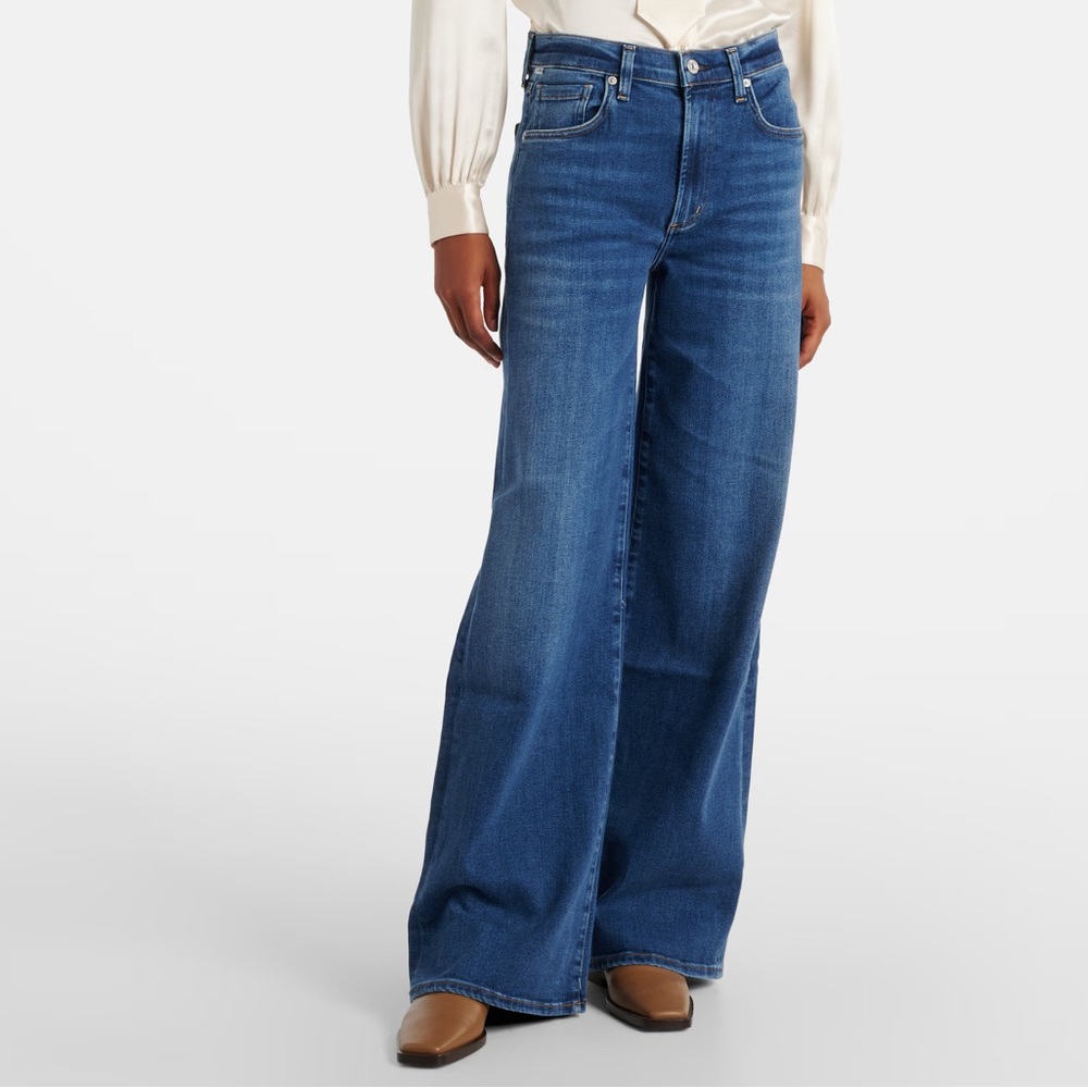 citizens of humanity Loli Mid Rise Baggy Jeans